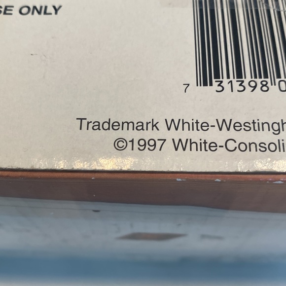 NIB & Vintage 1997 White-Westinghouse Digital Telephone Answering Machine - Picture 3 of 3